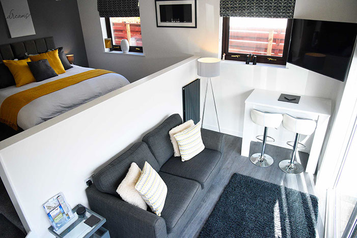 Luxury Self Catering Accommodation in Portree King Size Bed En Suite