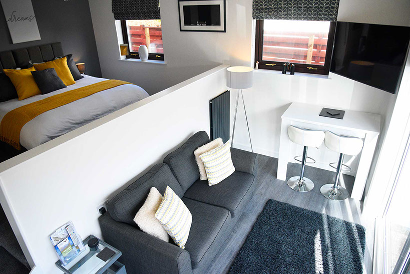 Luxury Self Catering Accommodation in Portree King Size Bed En Suite